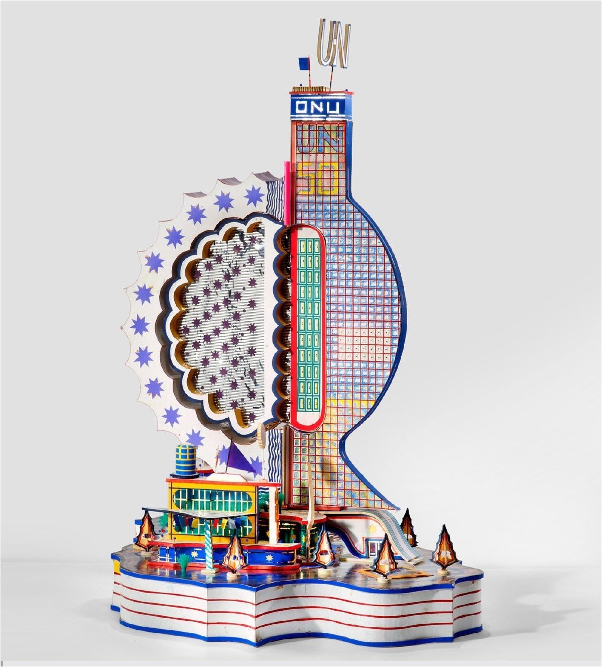 Kingelez, U.N. 1995 Photo: MoMA