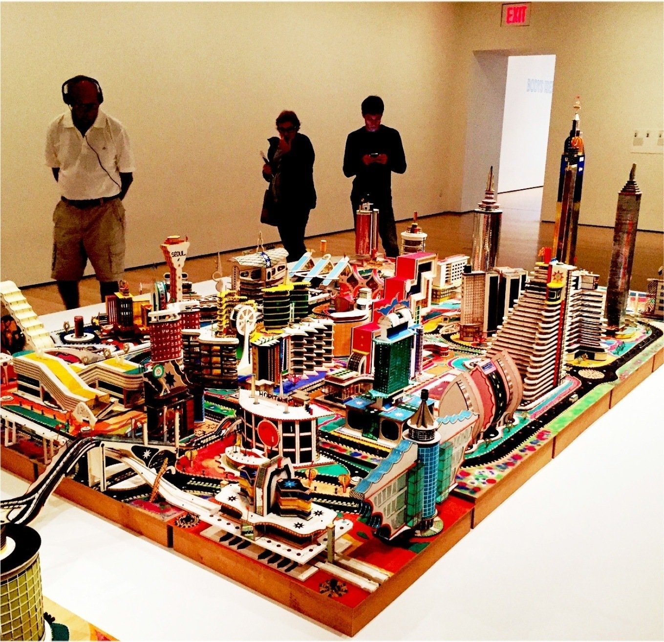 Ville Fantome at MoMa City Dreams exhibition. Photo: Patricia Zohn via MoMA & www.culturzohn.com