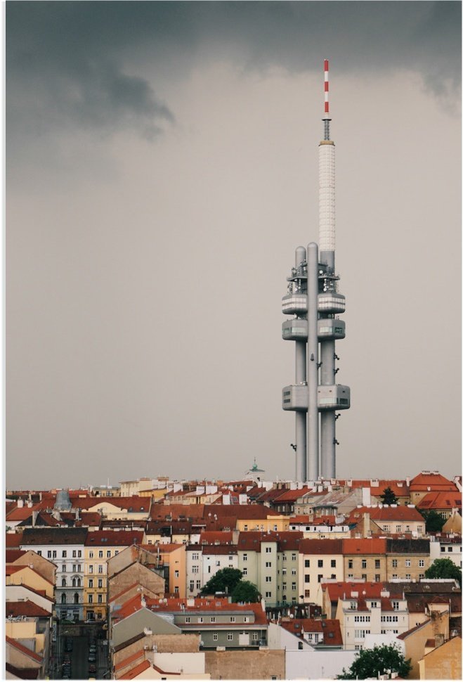 Built tower in Kinshasa
